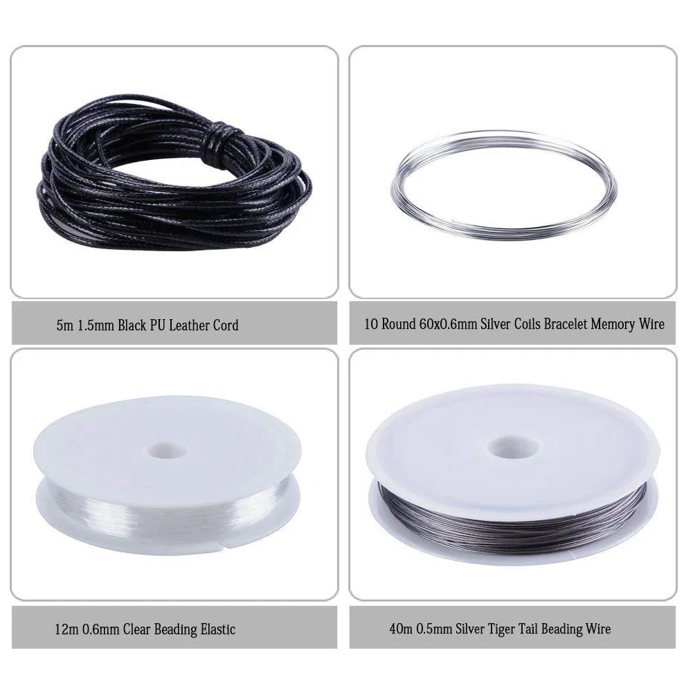 

15pcs/set DIY Supplies Manual Metal Making Tools Jewelry Repair Kit Portable Beading String Practical Crafts With Pliers Home