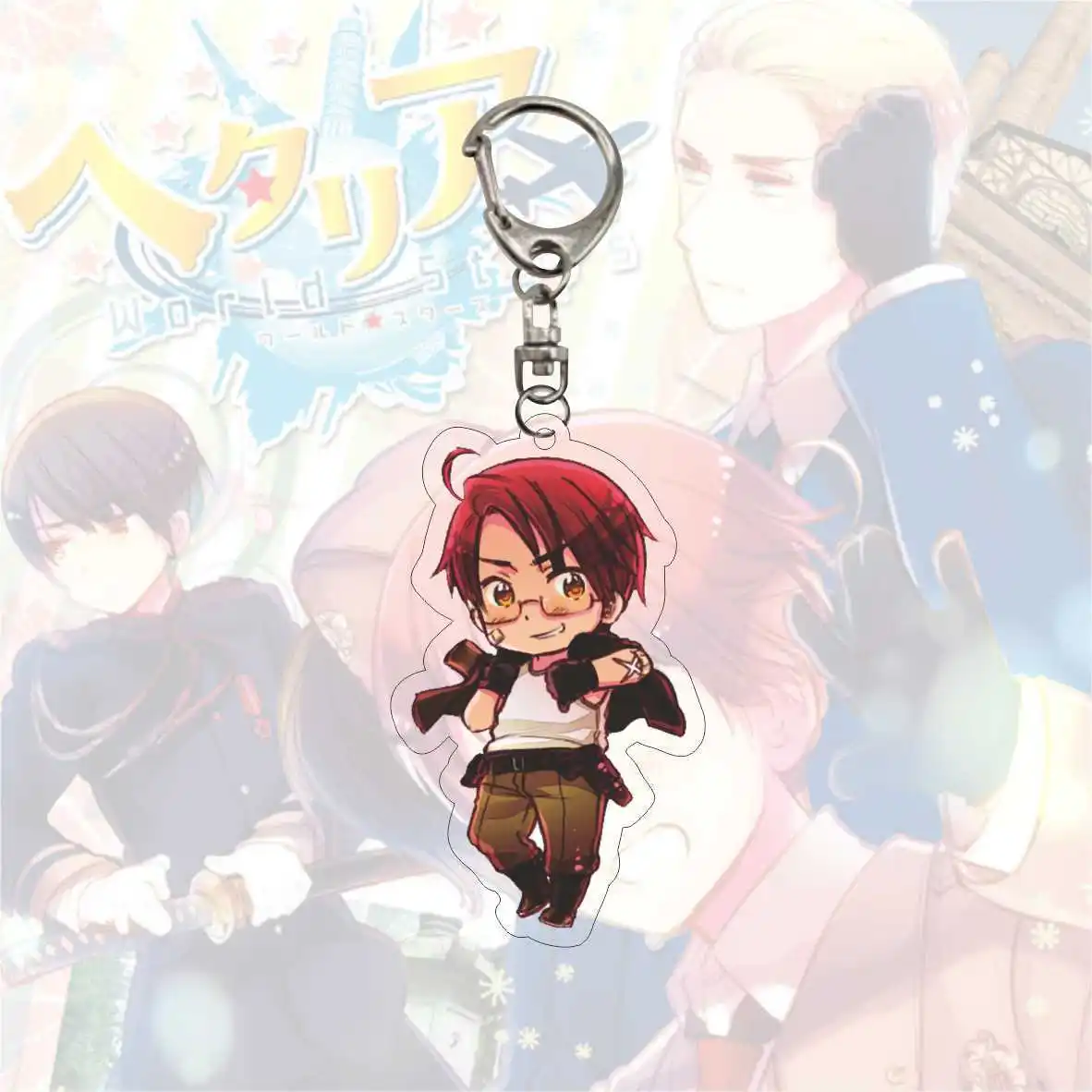 Брелок для ключей из аниме силы Хеталии |