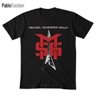 Майкл Schenker группа футболка Майкл schenker группа msg рок тяжелый Жесткий Металл оружие и гот Рок низ НЛО