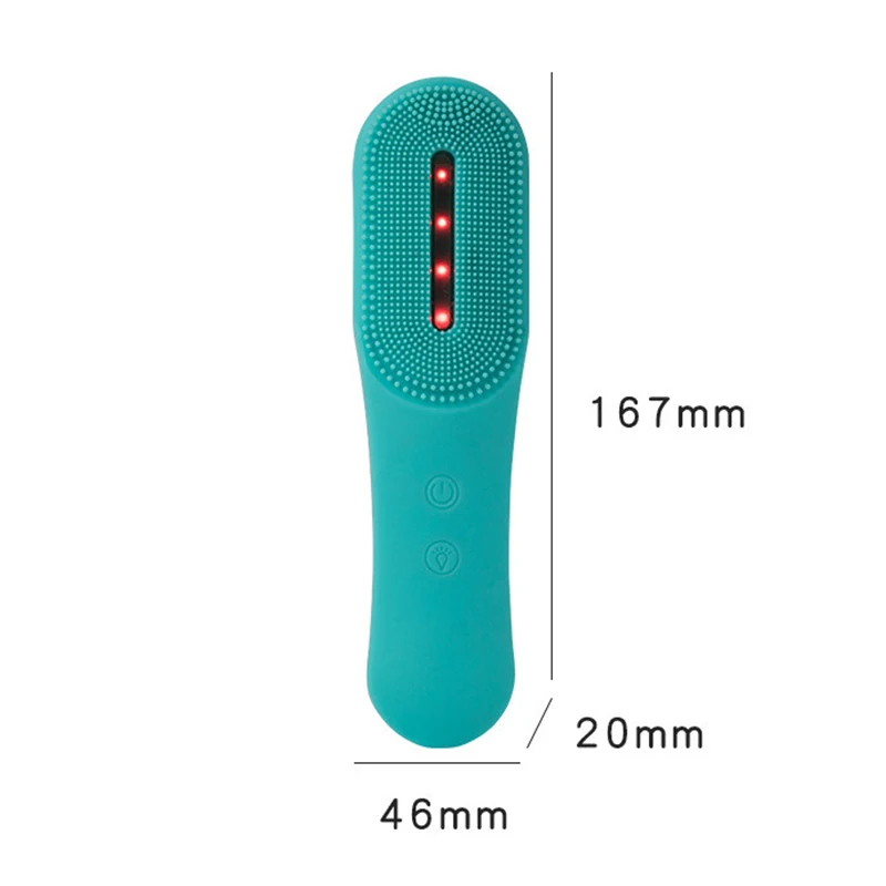 

Electric Face Cleanser Silicone Face Cleansing Brush Electric Facial Cleanser Cleansing Skin Deep Washing Massage Brush