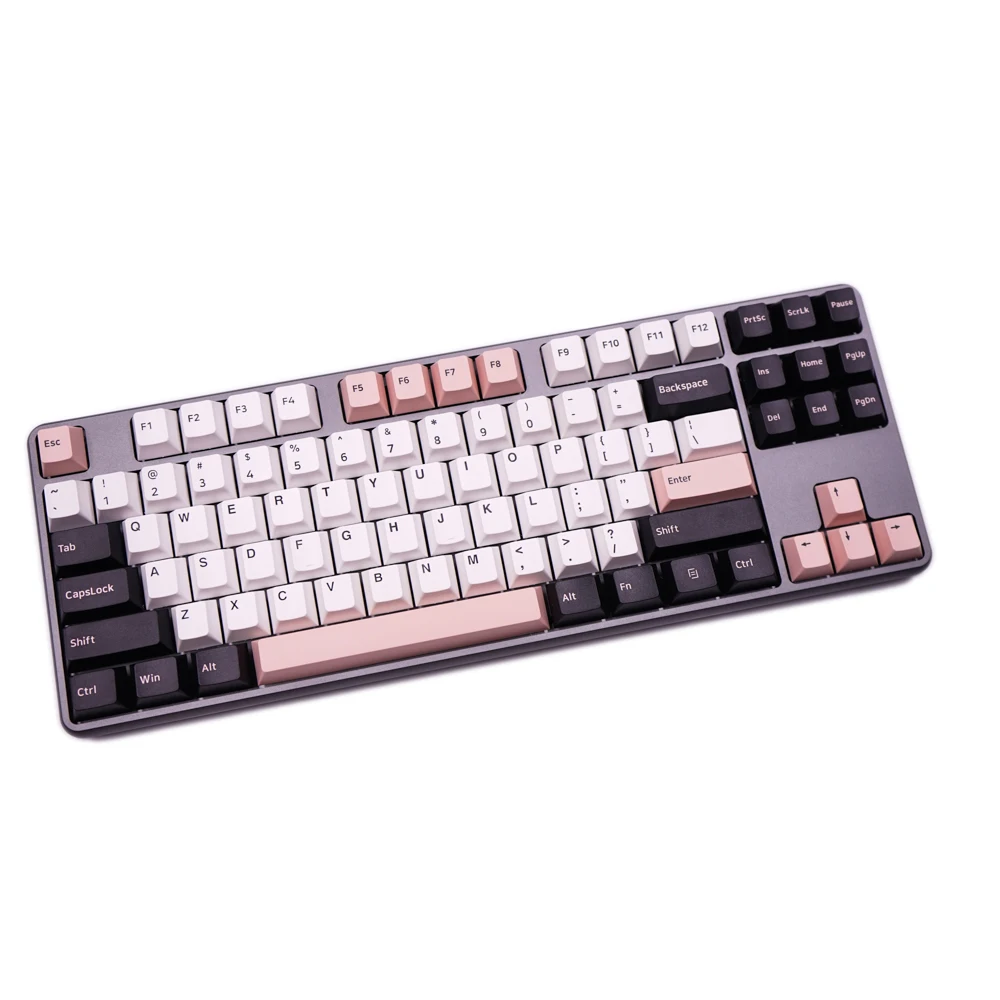 

G-MKY 160 Olivia Keycaps Cherry Profile DOUBLE SHOT Thick PBT Keycaps for MX Switch Mechanical Keyboard