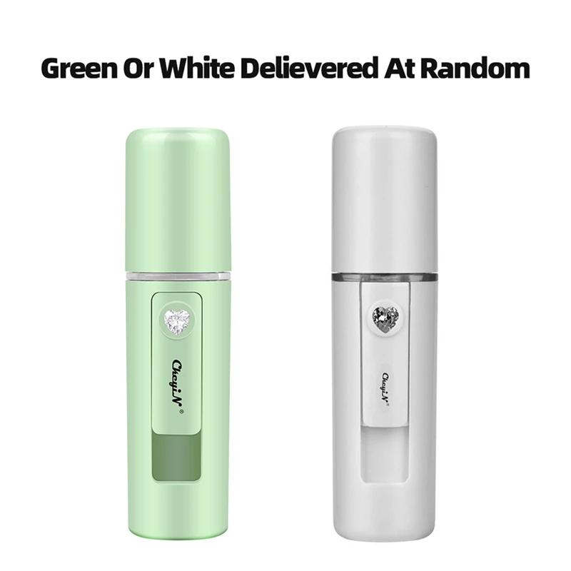 

LED Photon Facial Massager EMS Electroporation Beauty Instrument Nano Cool Mist Face Sprayer Ultrasonic Skin Scrubber Skin Care