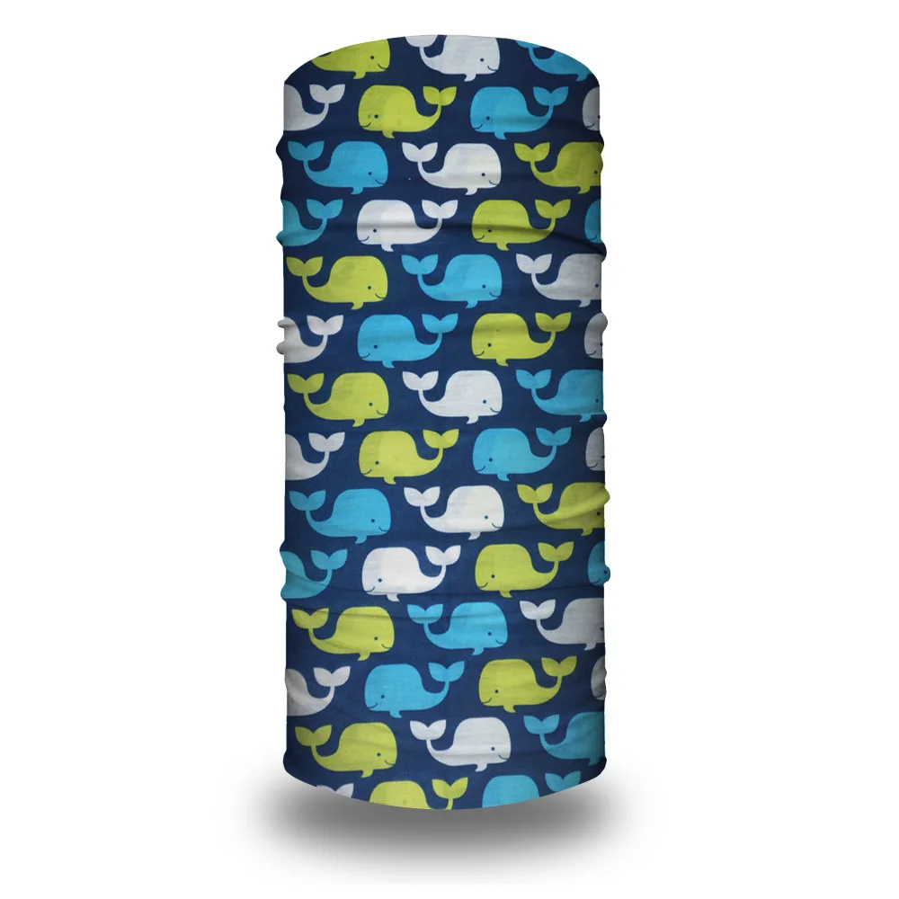 Банданы с рисунком рыбы маска для лица рыбалка Бесшовный шарф-труба на шею