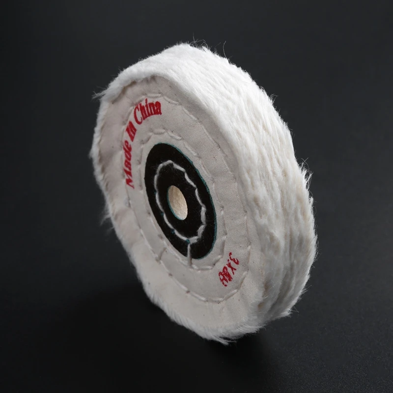 

3'' Cloth Buffing Polishing Wheel Buffer Polish Jewelry Grinder Pad Handcraft