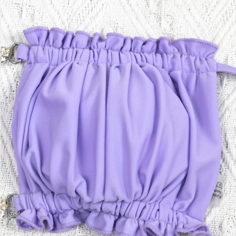 

Sexy Diamond Thong Bikini Set Bandeau Swimwear Women Bandage Swimsuit Backless Bathing Suit Push Up Beachwear New Biquini