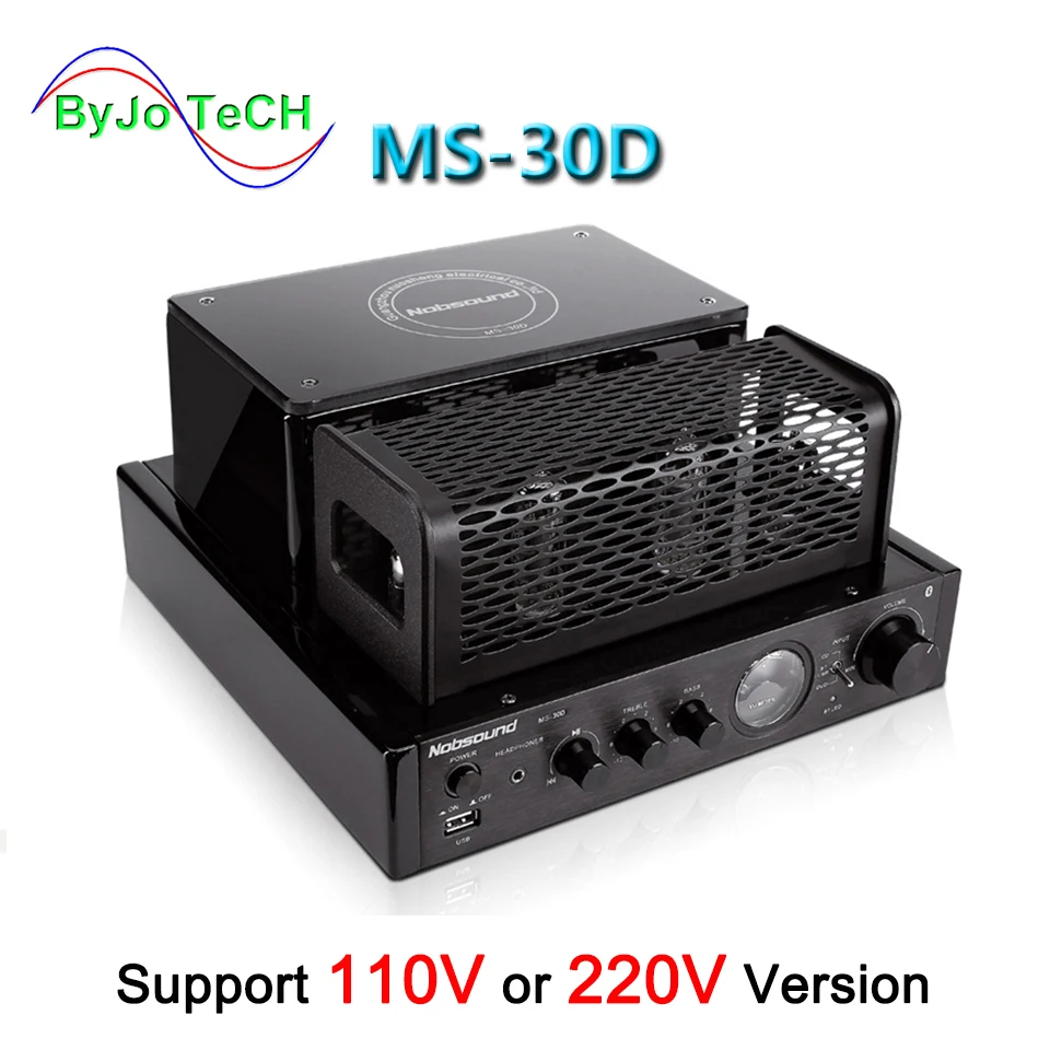 

Ламповый усилитель Nobsound MS-30D MKII с поддержкой Bluetooth, 110 В, 220 В