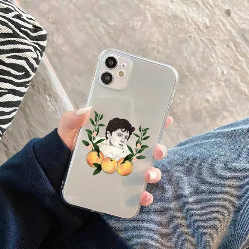 

call me by your name Phone Cases Transparent Clear for iPhone 11 12 mini pro XS MAX 7 8 6 6S Plus X 5S SE 2020 XR