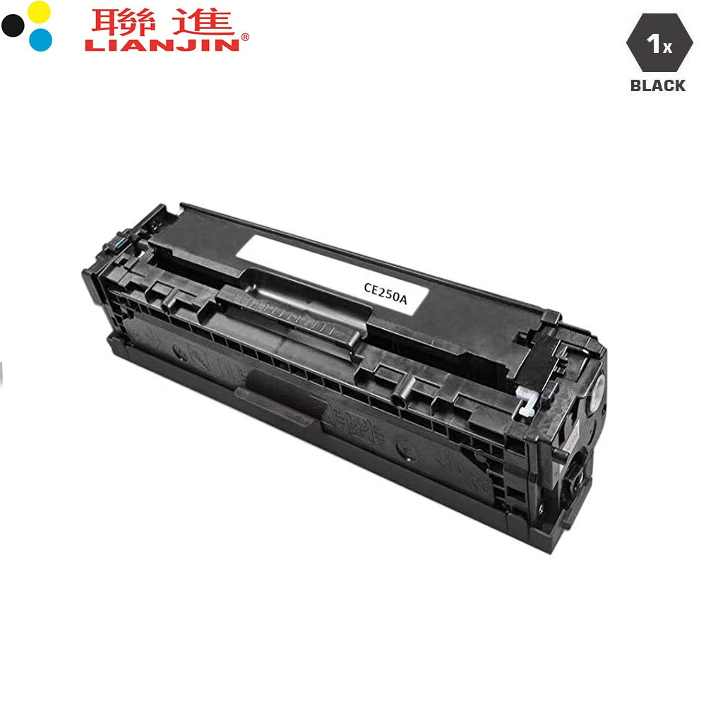 Совместимый картридж с тонером для принтера hp CP3525n CE250A черный 504A Цвет Laserjet CM3530