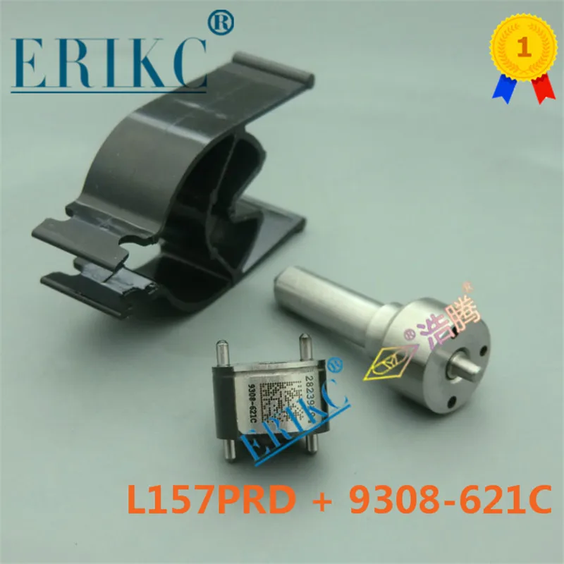 

ERIKC Nozzle L157PRD Valve 9308-621C Injector Repair Kits 7135-650 for EJBR04701D EJBR03401D A6640170021 A6640170222 SSANGYONG