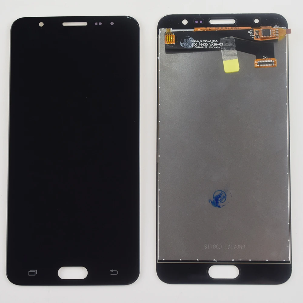 Для samsung Galaxy J7 Prime ЖК-экран sm-g610 G610F G610M G610 ЖК-экран кодирующий преобразователь сенсорного экрана в сборе Замена