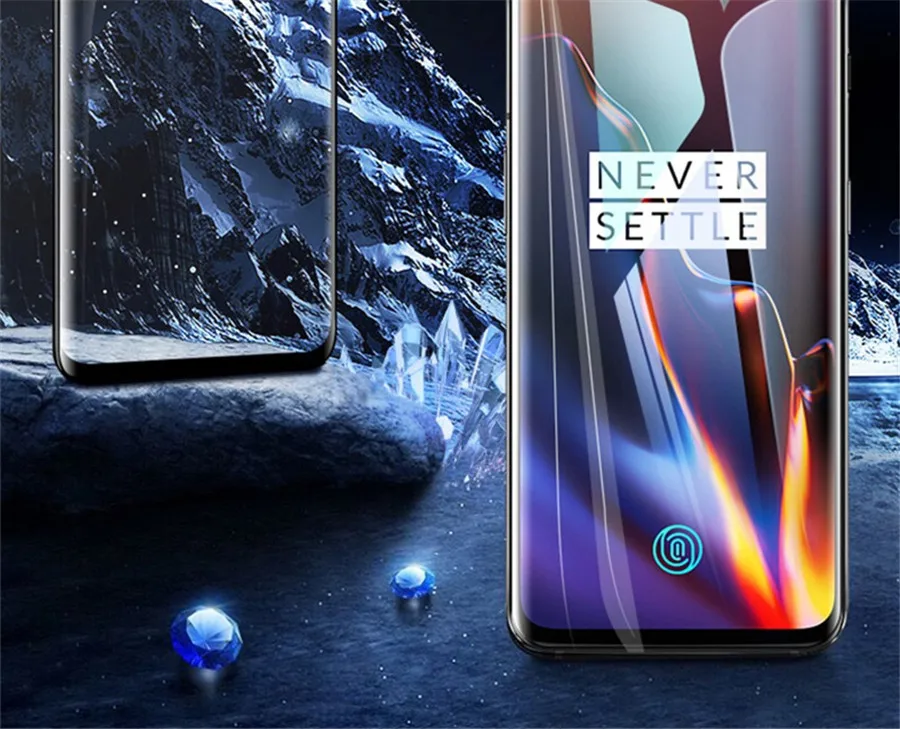 9D полностью наклеиваемая поверхность закаленное Стекло для Oneplus X 7, 6 комплектов/партия, размер 6T 5T с уровнем твердости 9H HD закаленное Стекло для Oneplus 5 T, 6 T, 3T Экран протектор пленка для всего экрана