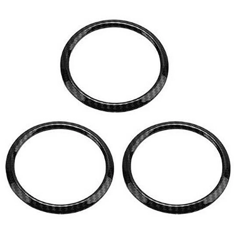 

2 Set Car Accessories: 1 Set Car Dashboard Air Conditioning Vent Cover Trim & 1 Set Dashboard Air Outlet Trim Sticker