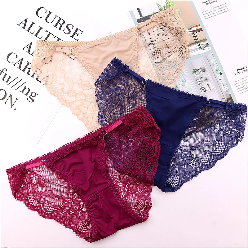 

WOMEN'S Nickers Lace Back-Seemless Women's Low Waist Underwear