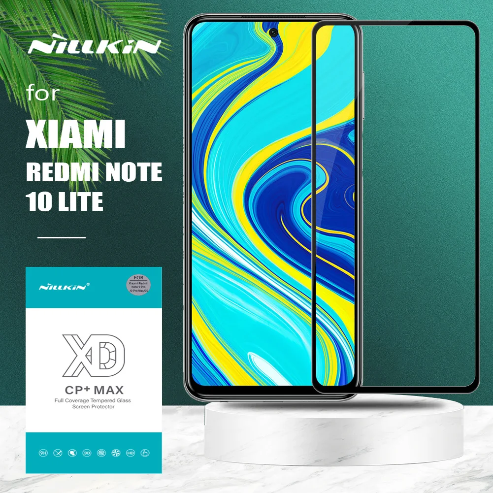 Для Xiaomi Redmi Note 10 Lite стекло Nillkin CP +/9 H/H + Pro закаленное Защита для экрана HD Стекло |