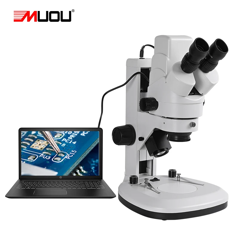 

Built-in 3MP camera electronic eyepiece USB zoom 3.5 90X Binocular HD stereo microscope up/down LED light phone repair soldering