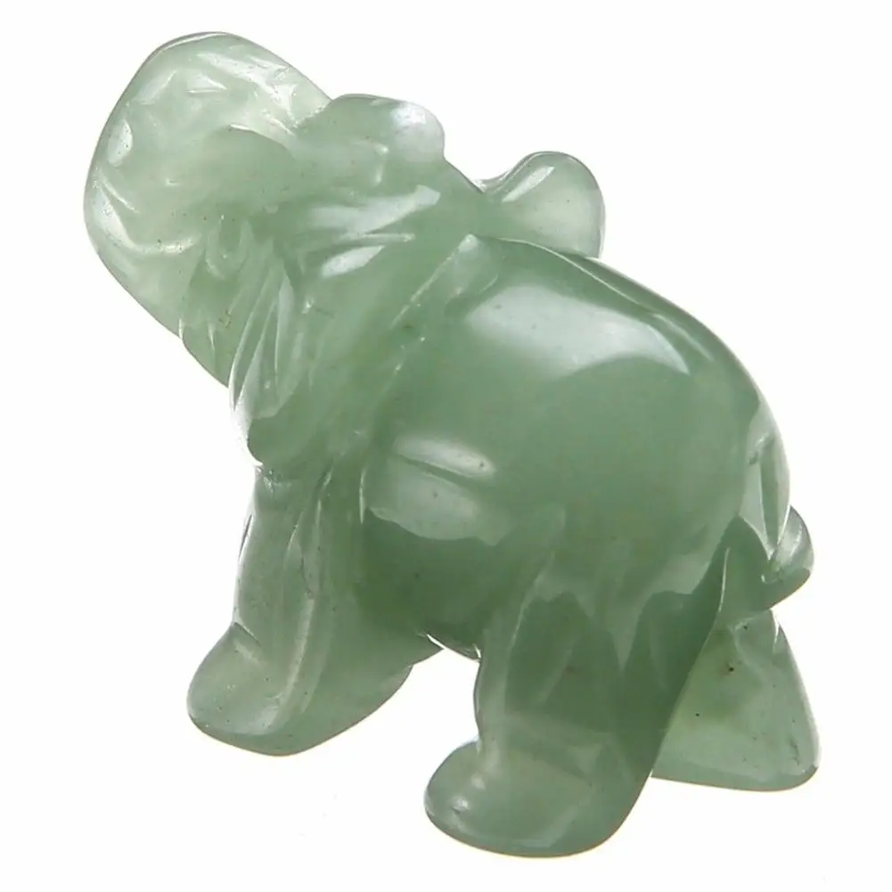Новая классическая зеленая и розовая Статуэтка из авантюрина Нефритовый камень