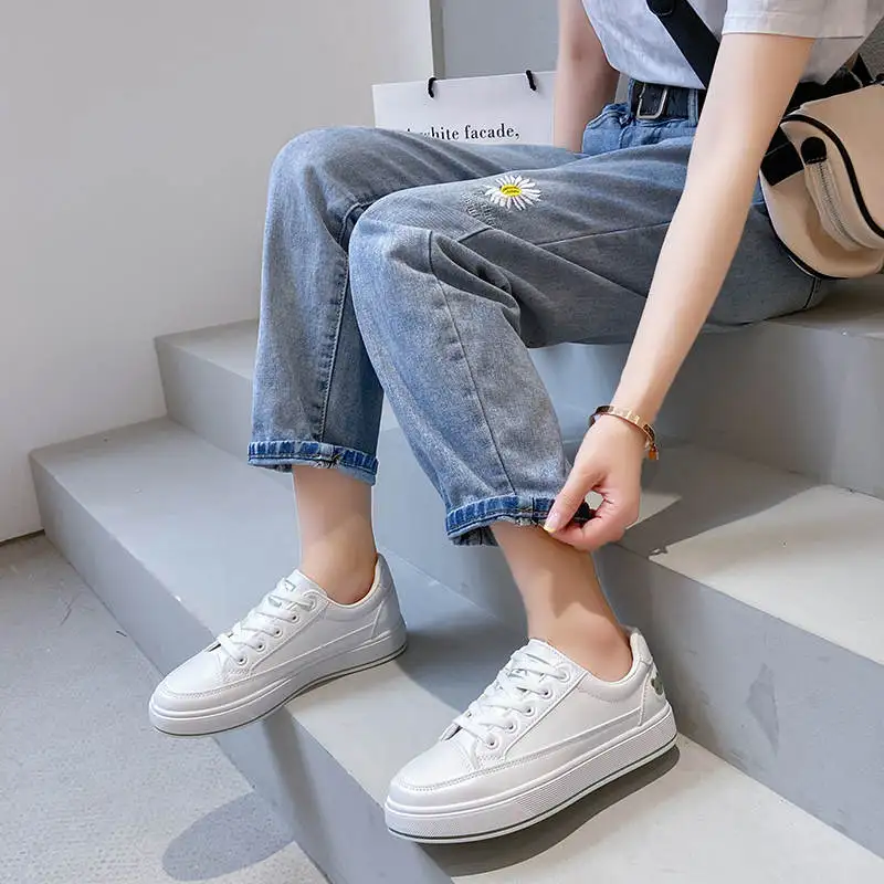 

Luxury Sneakers Woman High Base Sport Shoes Size 45 Running Sneakers Platform Sports Shoes Height Increase Tennis Kid 351G