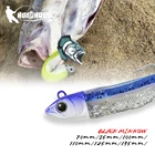 Hunthouse Черная мягкая блесна 70 мм 85 мм блесна черная легкая блесна рыболовная приманка поддельные приманки для рыбалки окунь Щука leurre souple