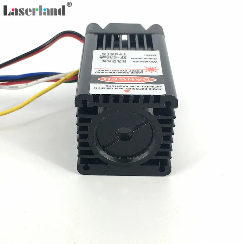 100 нм мВт красный + 30 зеленый лазерный модуль Диод TTL TEM сценическое освещение|stage