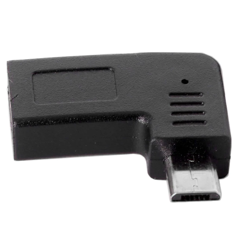 1 пара USB-C Type-C Женский к Micro-USB 2 0 5Pin Мужской адаптер данных 90 градусов левый и