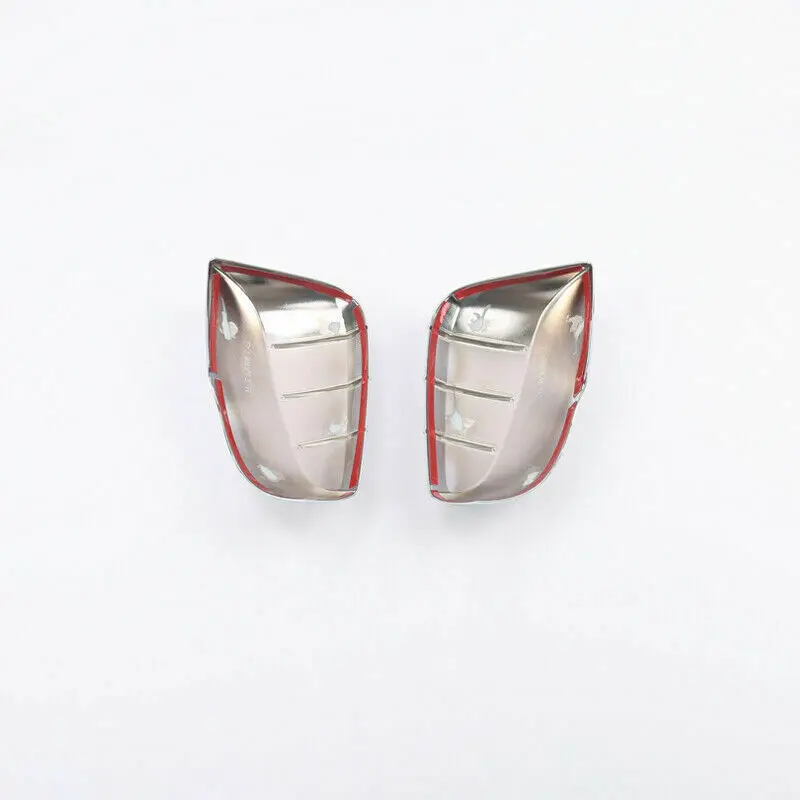 

For Toyota Rav4 2019 2020 2021 Chrome Rearview Side Door Mirror Cover Trim 2pcs
