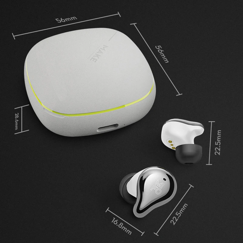 TWS стереонаушники Mifo O4 с поддержкой Bluetooth и зарядным футляром|Наушники гарнитуры|