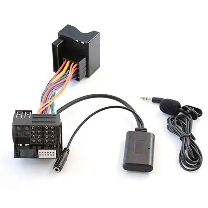 AUX кабель адаптер Bluetooth музыкальный аудио без потерь штекер микрофон для Mercedes Benz