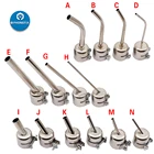 Изогнутая сопла с поворотом на 45 градусов, паяльная станция серии 850, сопла для пистолета горячего воздуха 858D, сварочные сопла, термостойкий пистолет