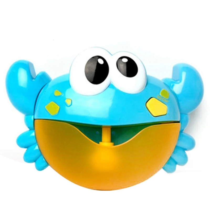 

Plastic Cartoon Crab Bubble Machine Children Baby Bath Bubble Machine Baby Bath Bath Toys Bathroom Bath Bubble Machine