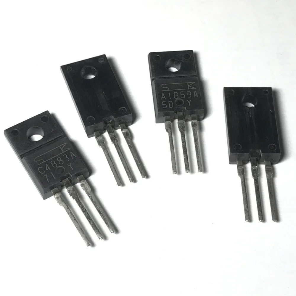 2SA1859A/2SC4883A 2SA1859 2SC4883 A1859 C4883 1859 4883 180V 2A TO-220F 10 шт./лот, что пять пар