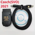 WESHEU VCDS VAG COM 2021 OBD2 сканеры для автомобилей VW Group с 1996 по 2017 VAGCOM 21,3 английский Чешский ATMEGA162 + 16V8 + FT232RQ