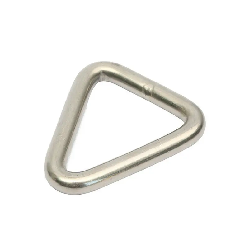 

1000PCS/20KGS/Carton 5MM Diameter Marine Grade Forged AISI316 Stainless Steel Delta Triangle Ring