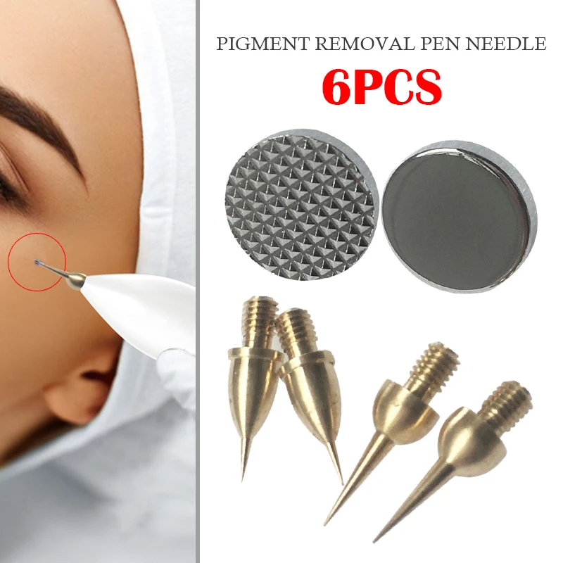 

6pcs/Set Plasma Pen Needles For Laser Skin Dark Spot Remover Mole Tattoo Removal Machine Fine Dedicated Needle Accessories