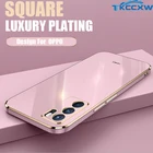 Ультратонкие квадратные Чехлы для телефона Realme 2 Pro GT Master GT Neo V5 V15 V11 V13 C25s Narzo 20 30A