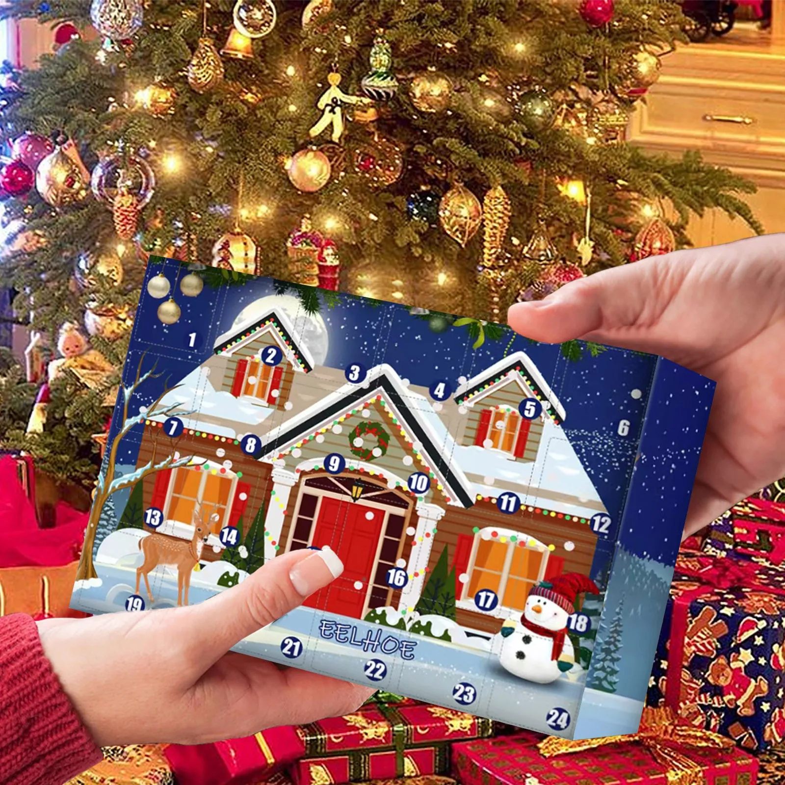 

24 дня обратного отсчета, Рождественский календарь, кристалл, агат, камень, 24 вида, Рождественский обратный отсчет, оригинальный камень, иску...