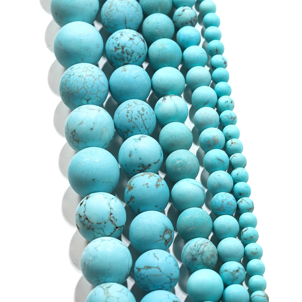 Оптовая продажа 1 нитка зеркальный полированный камень круглые матовые бусины