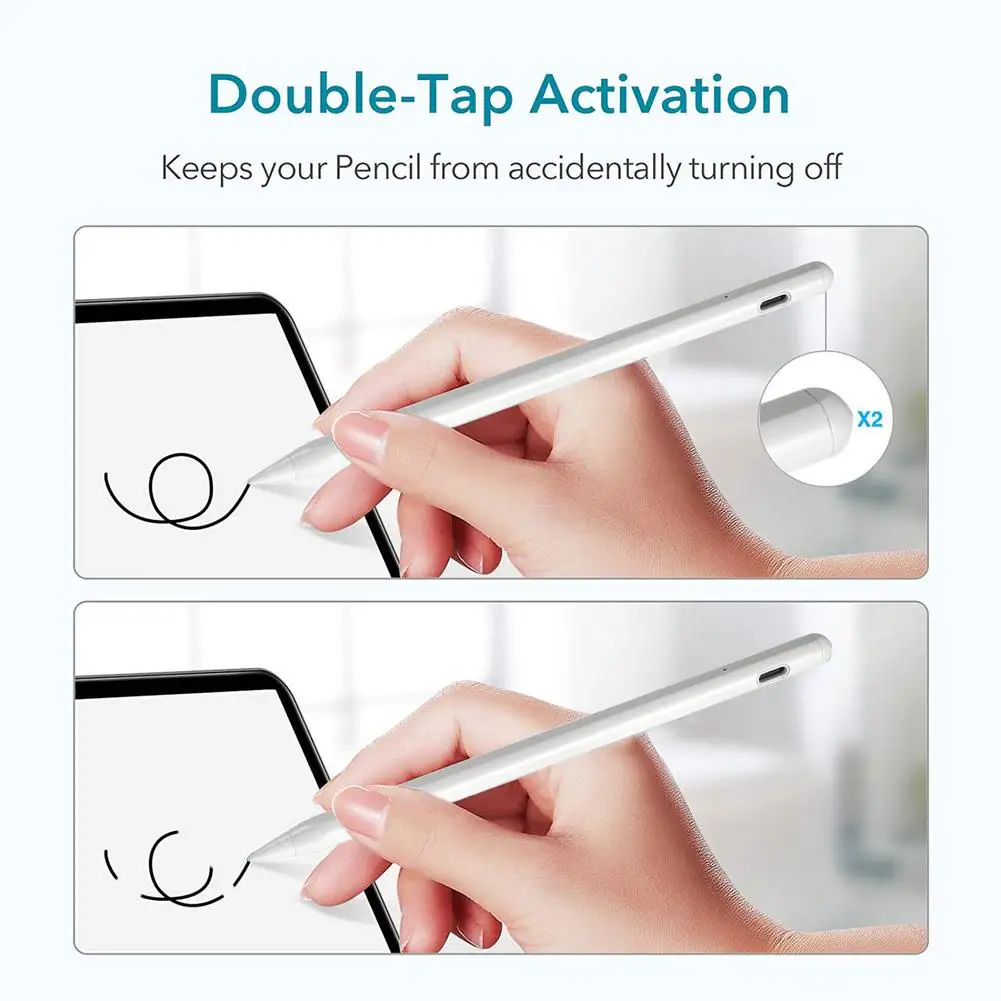 

Tilt Sensitivity Palm Rejection Stylus Pen Capacitive Touch Screen Drawing Pen For ipad Notebook Laptop Tablet Writting Pencil