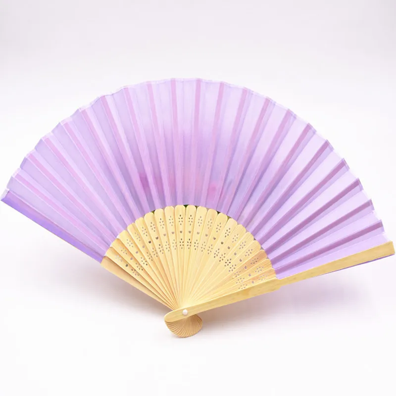 Роскошный шелковый Ручной Веер в элегантной подарочной коробке свадебный