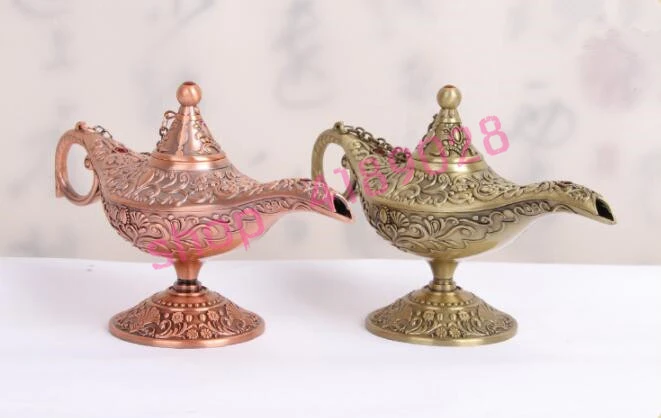 Чистая медь Аладдин Бог лампа | Дом и сад