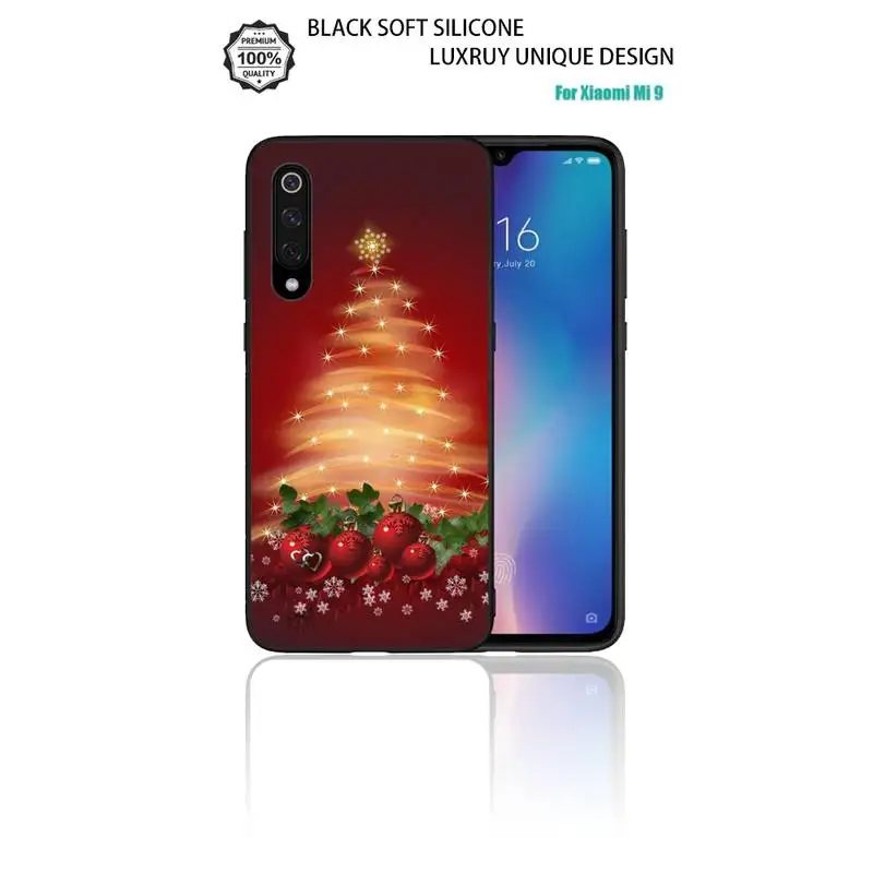 

Christmas Tree Phone Case For Redmi Note 9 Mi 3 7 8 9se Redmi 7 7a 8 8t 10 Pro Lite Cases Cover