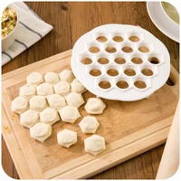 creative 19 holes dumpling mold fast easy diy dumplings maker ravioli pelmen dough press cutter pastry pie pelmeni kitchen tools