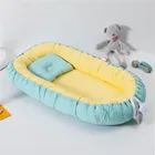 Портативная Удобная спальная кроватка для путешествий, съемная моющаяся детская кроватка для малышей, многофункциональная детская кроватка-гнездо для младенцев