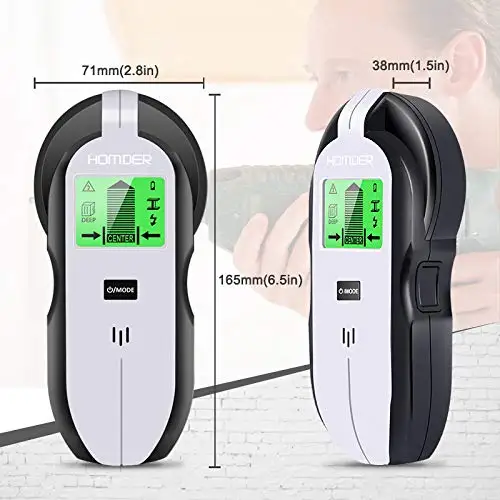 4 в 1 Электрический настенный детектор дальномеры цифровой ЖК дисплей Дисплей