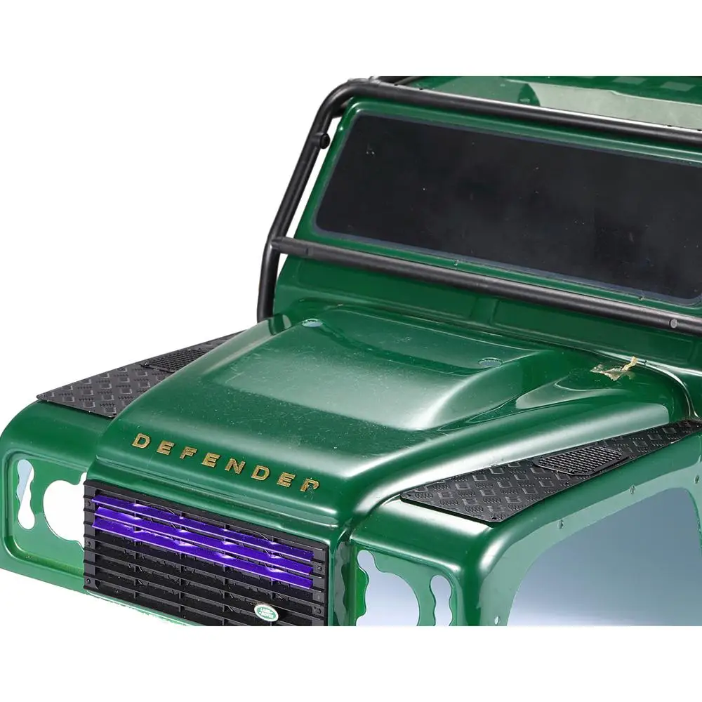 Металлический капот декоративная пластина Впускной комплект для гриля 1/10 TRAXXAS TRX4