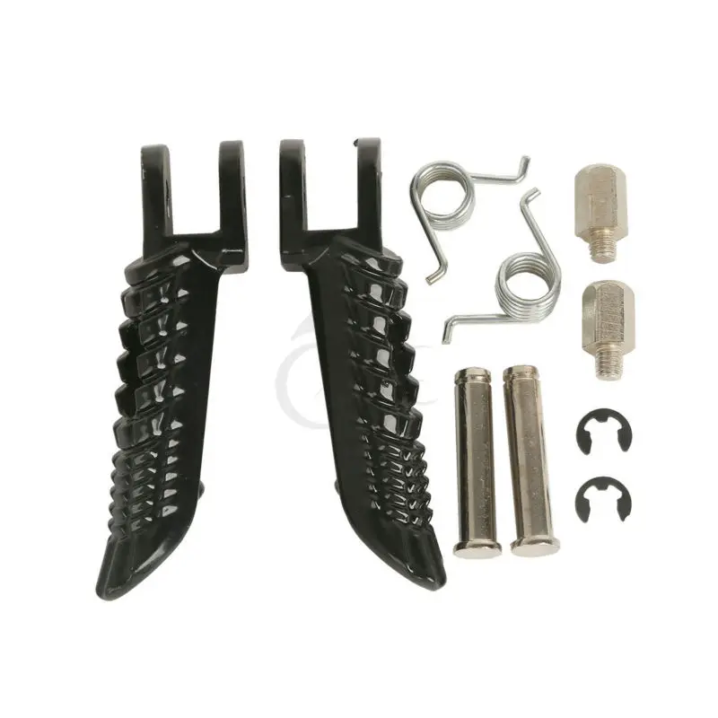 

Motorcycle Motorbike Front Footrest Foot Pegs For Suzuki GSXR 600 750 1000 2001-2017 2002 03 04 06 07