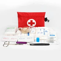 109pcs emergency survival bag medical supplies wound dressing treatment pack first aid kit with hang hook for home camping