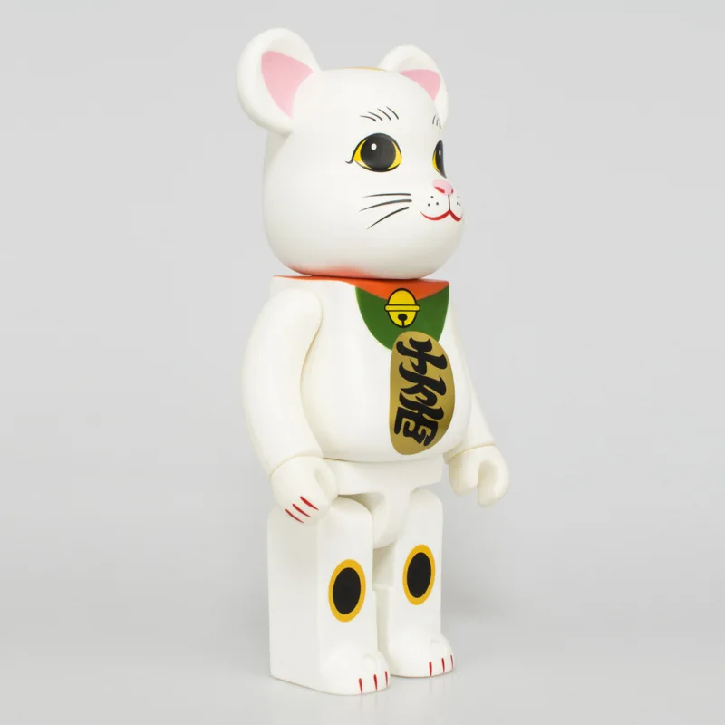 Hot Selling Bearbrick Violence Bear Blocks Bear Luck Lucky Cat Garage Kit Model qian wan liang Gift Boxed
