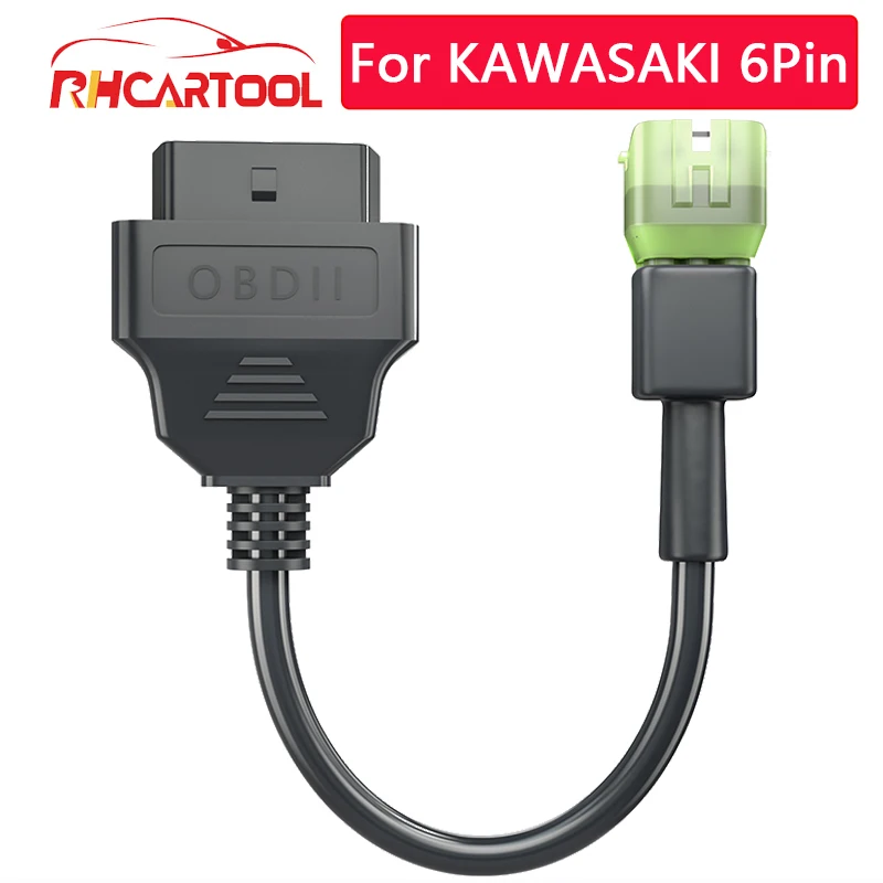 

Инструмент для диагностики 6-контактного кабеля OBD2 для KAWASAKI Z900/Z900RS/ZX10R/ZX14R/H2 для YAMAHA 4pin для DEL-PHI 6Pin