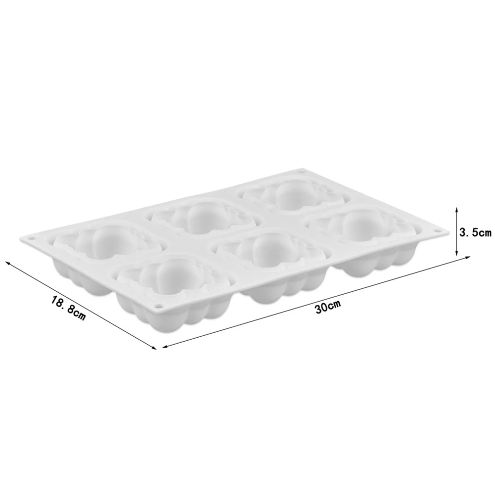 

Silicone Mold Chocolate Mousse Cake Cloud-shaped Mold Baking Tools Chocolate Molds Crafts Cake Mold Kitchen Accessories Tools