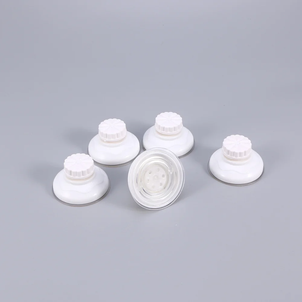 

5pcs 6.1cm PVC Rotate Vacuum Suction Cups Accessory with Screw Pole for Bath Shelf Shower Caddies